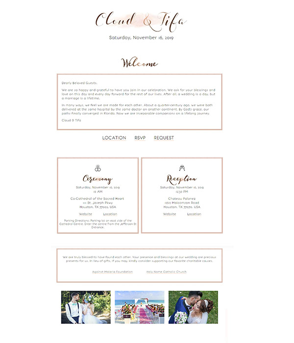 Wedding Templates